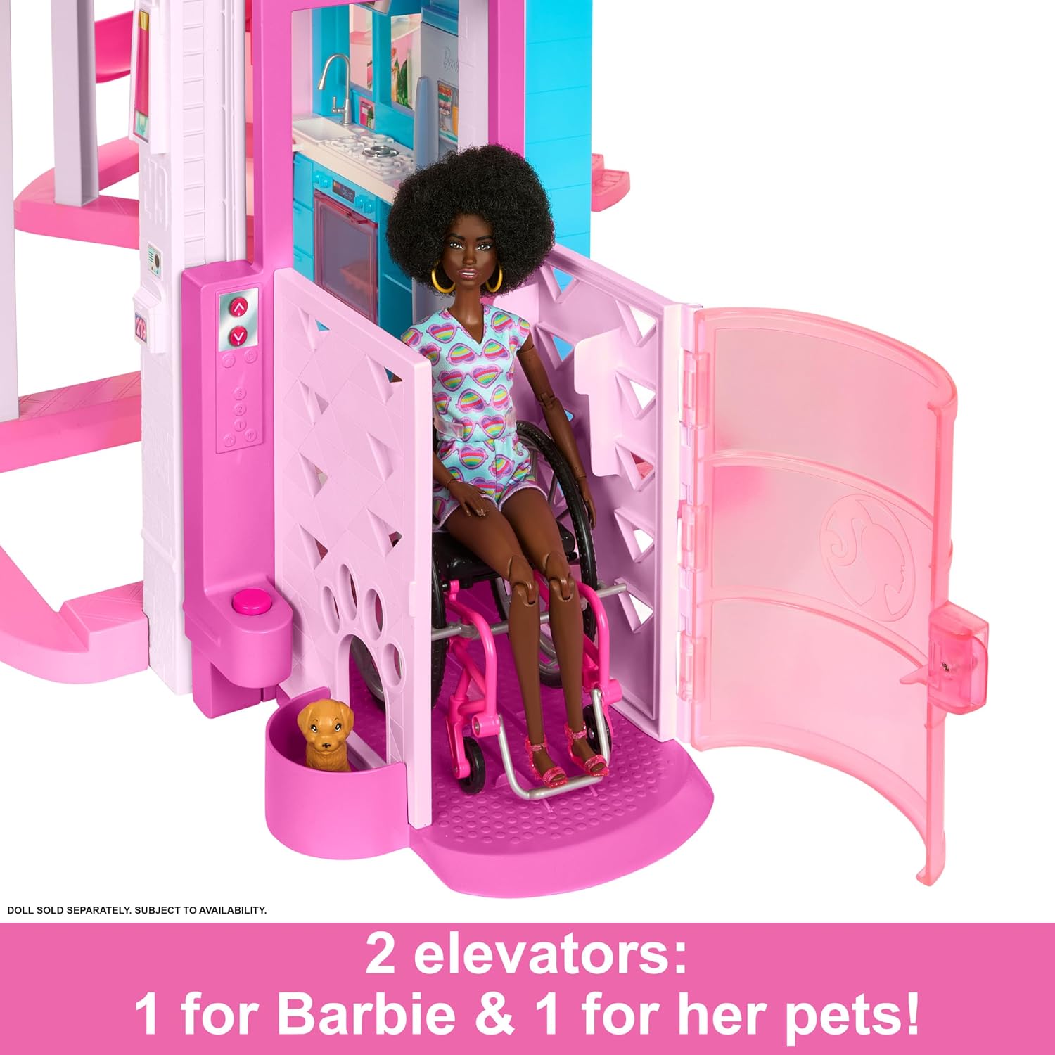 Barbie Deluxe Doll Pool Party Dreamhouse 75+ pieces Playset