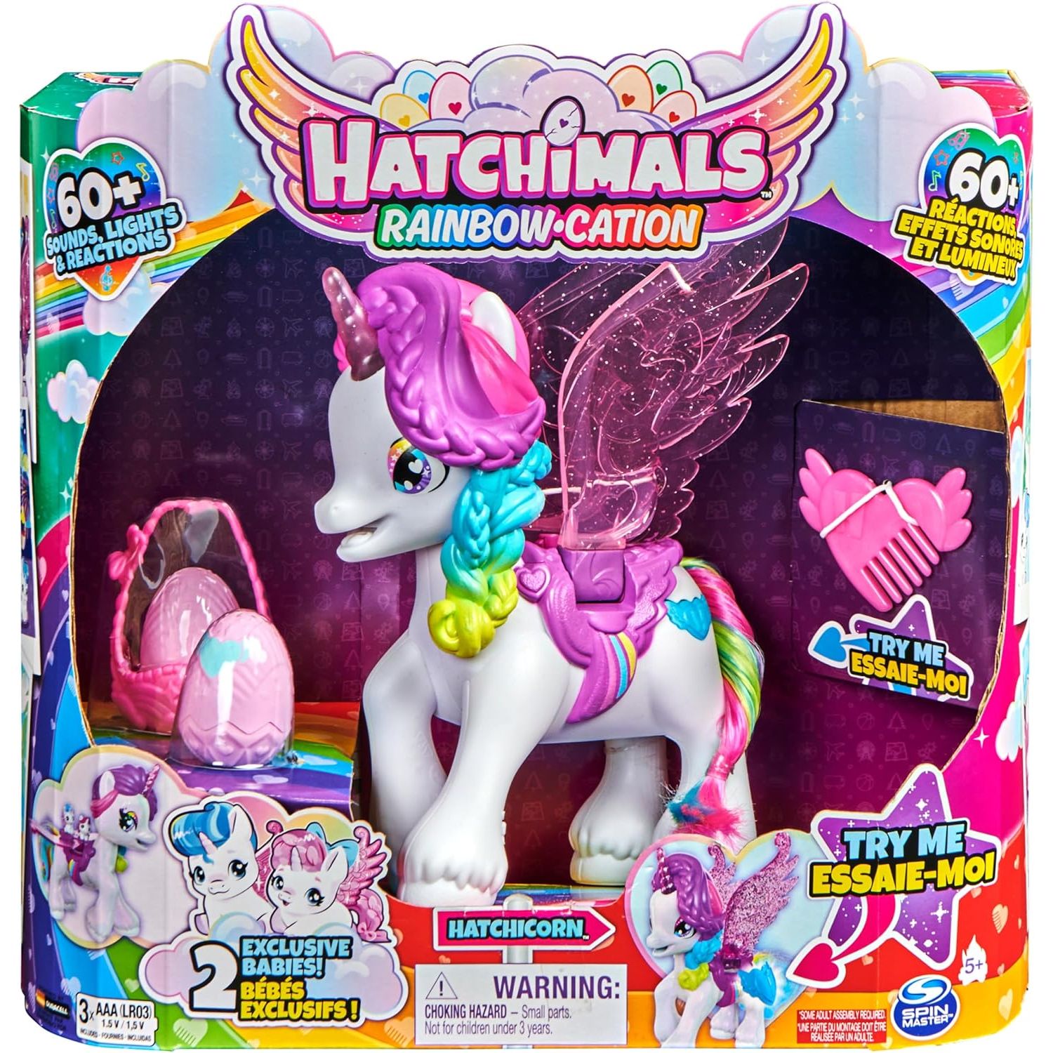 Hatchimals Rainbow Cation Unicorn