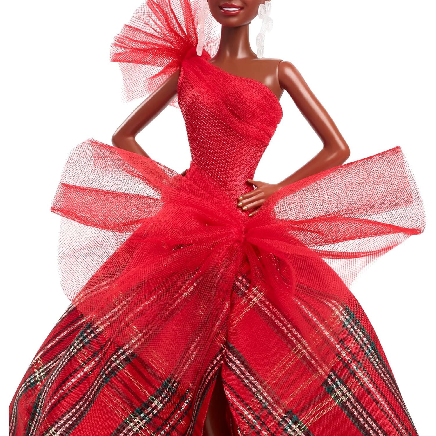 Barbie Signature 2024 Holiday Fashion Doll with Brown Hair