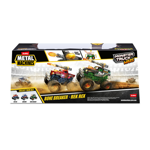 Metal Machines Monster Truck Wars 2pk
