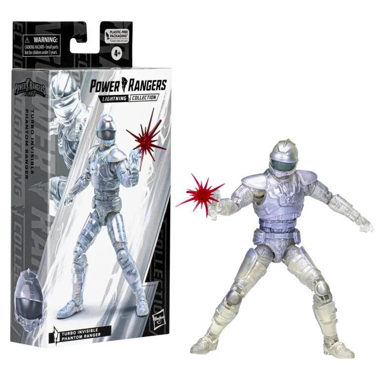 Power Rangers Lightning Collection Turbo Invisible Phantom Ranger Action Figure