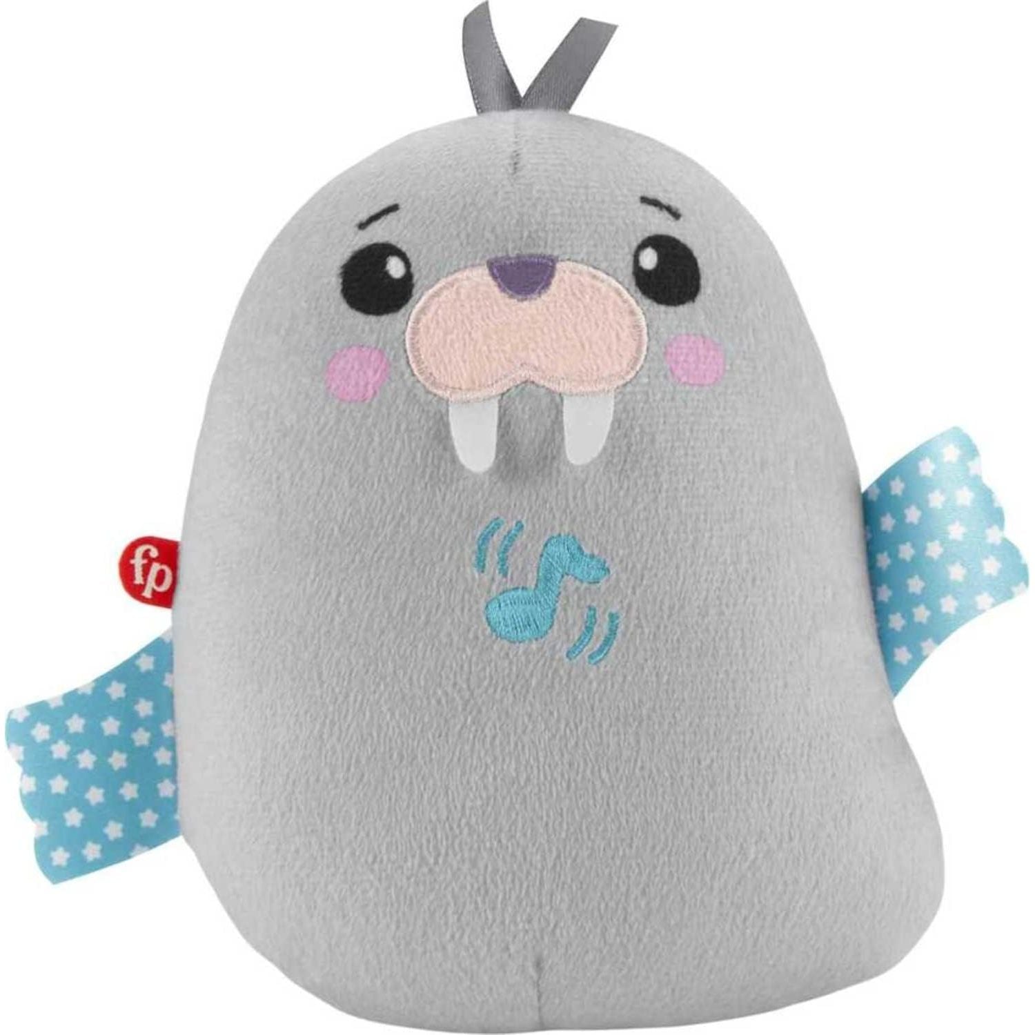 Fisher Price Chill Vibes Walrus Soother Musical Plush - Toywell