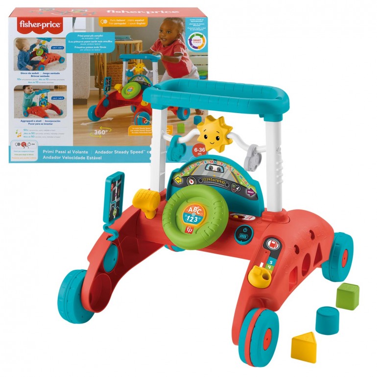 Fisher-Price 2-Sided Steady Speed Walker