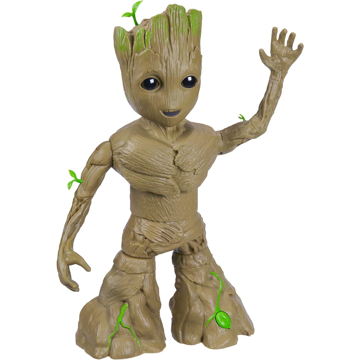 Guardians Of The Galaxy - I Am Groot Groove 'N Grow Groot Interactive Action Figure - Toywell
