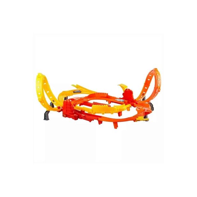 Hot Wheels Stunt Tracks Blast Launch Face-Off Playset
