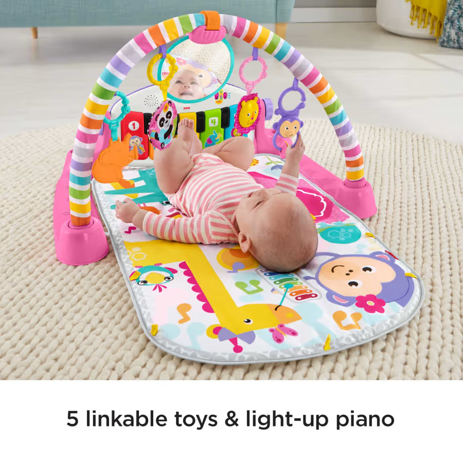 Fisher-Price Deluxe Kick & Play Piano Gym
