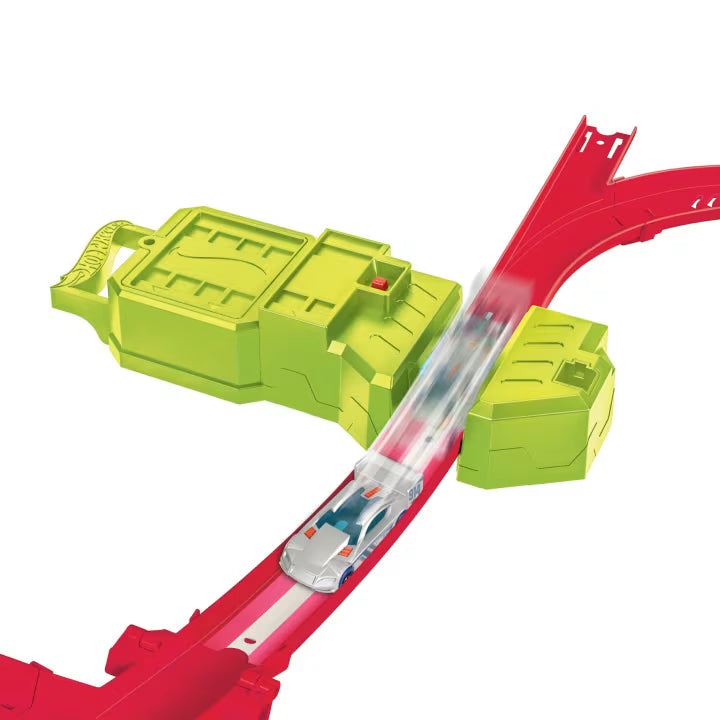 Hot Wheels Neon Speeders Skyskraper Speed Circuit Track Set
