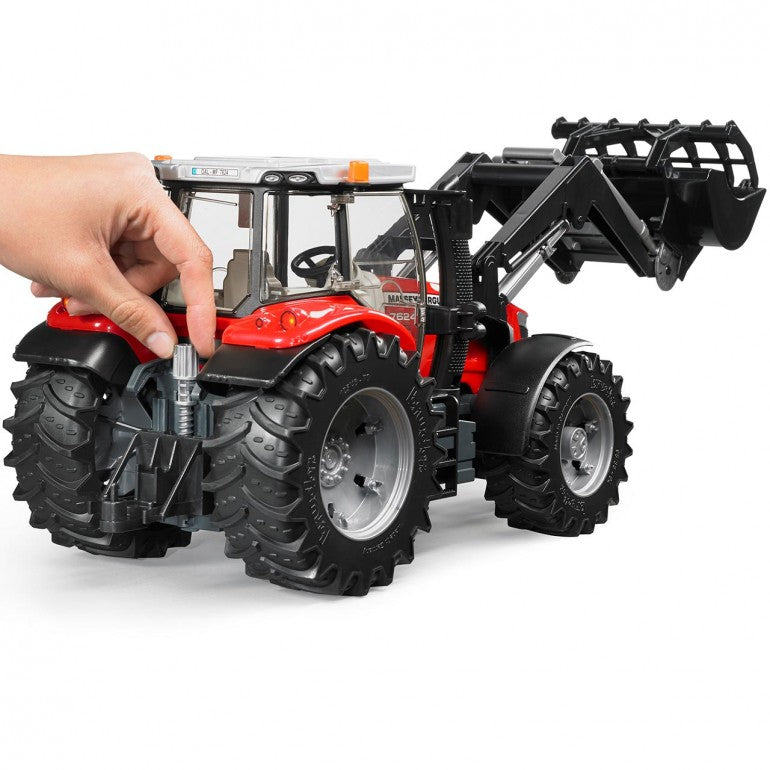 Bruder Massey Ferguson 7624 Tractor with Frontloader