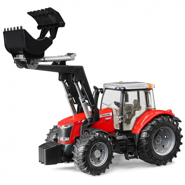 Bruder Massey Ferguson 7624 Tractor with Frontloader