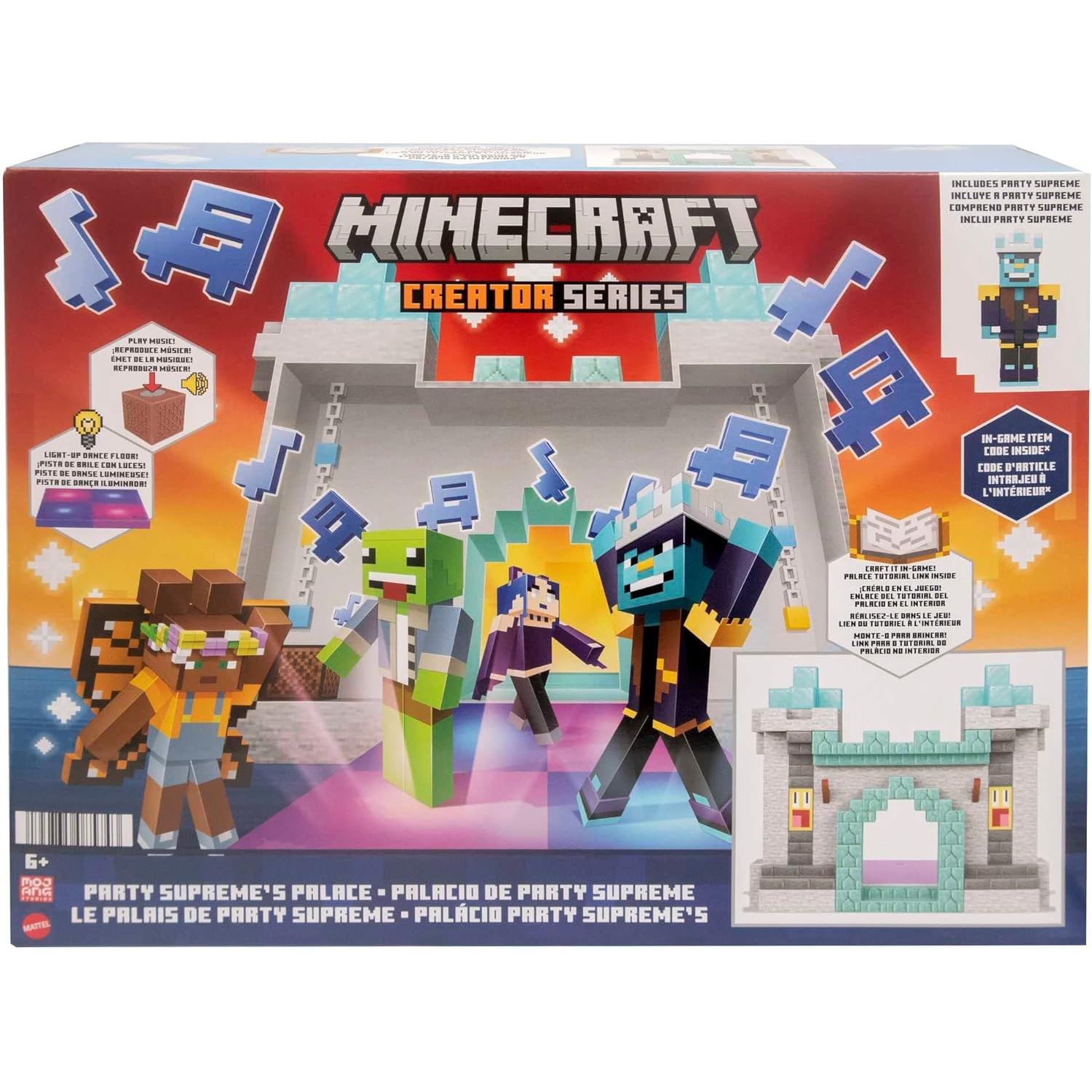 Minecraft Creator Series Party Supreme’s Palace Playset - Toywell