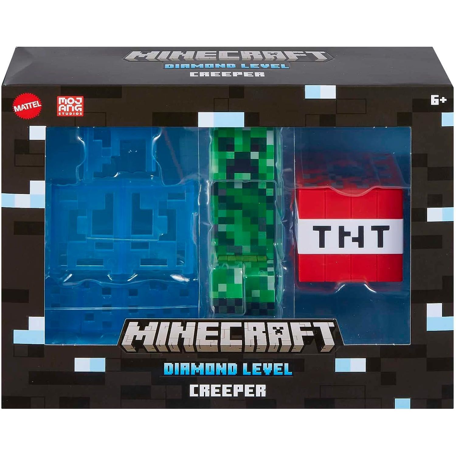 Minecraft Diamond Level Creeper Action Figure - Toywell