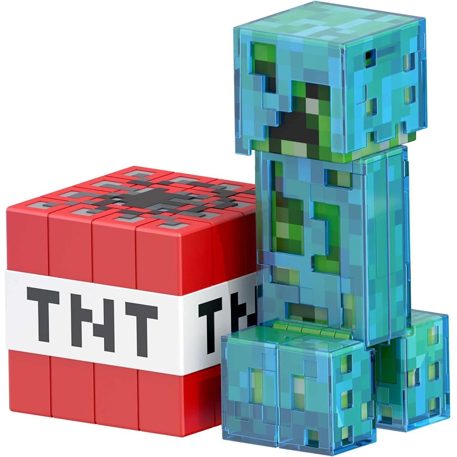Minecraft Diamond Level Creeper Action Figure - Toywell