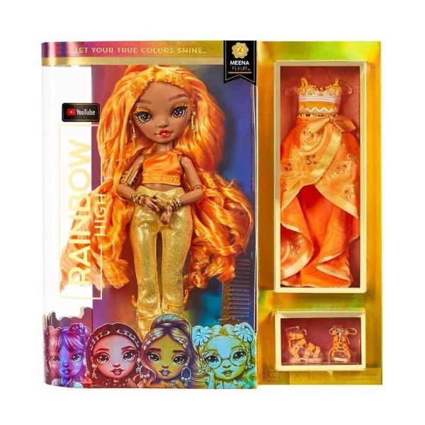 Rainbow High Meena Fleur Saffron Gold Fashion Doll