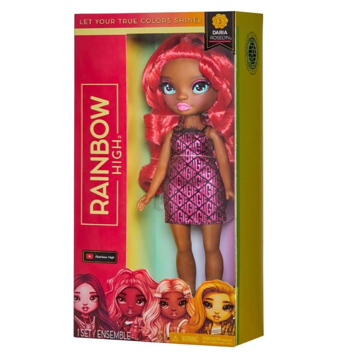Rainbow High OPP Daria Roselyn Fashion Doll - Toywell