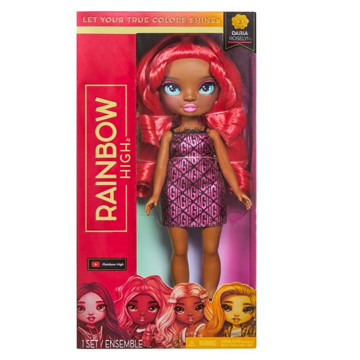 Rainbow High OPP Daria Roselyn Fashion Doll - Toywell