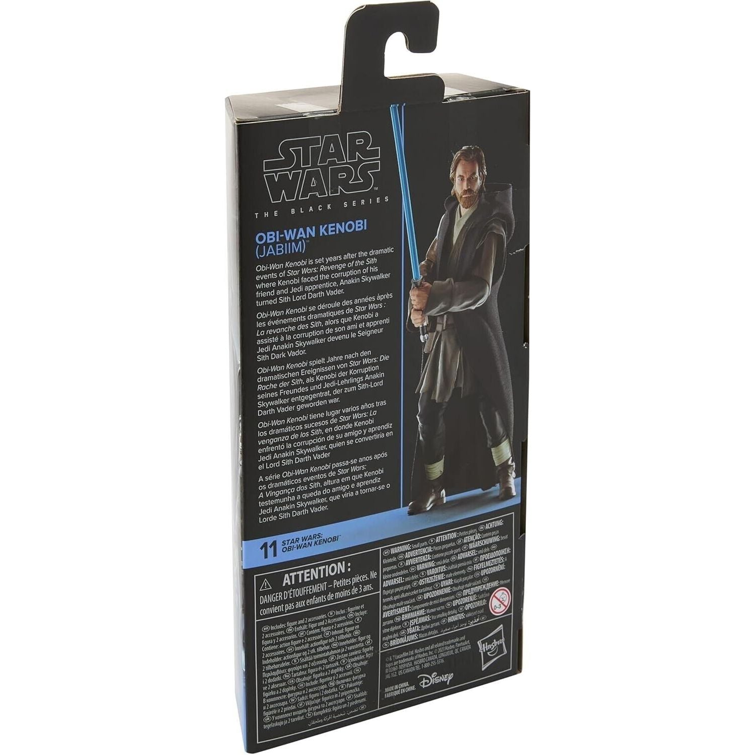 Star Wars The Black Series Obi-Wan Kenobi (Jabiim) 6" Inch Action Figure - Toywell