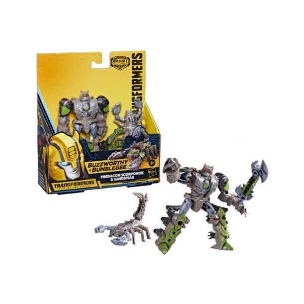 Transformers Buzzworthy Bumblebee Beast Alliance 2-Pack Predacon Scorponok & Sandspear Action Figure