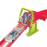 Hot Wheels Neon Speeders Skyskraper Speed Circuit Track Set