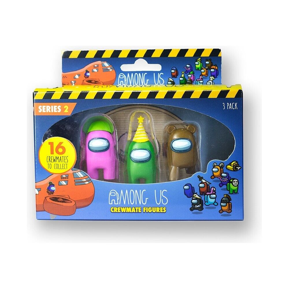 Among Us Crewmate Figures S2 - 3 Pack - Toywell