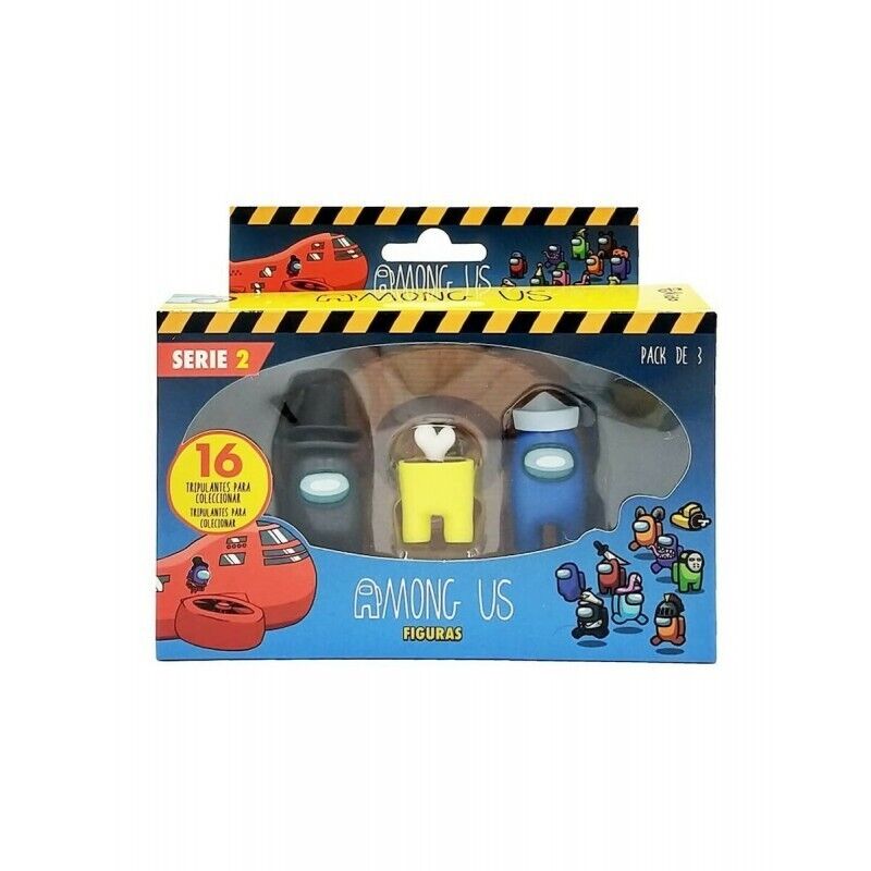 Among Us Crewmate Figures S2 - 3 Pack - Toywell