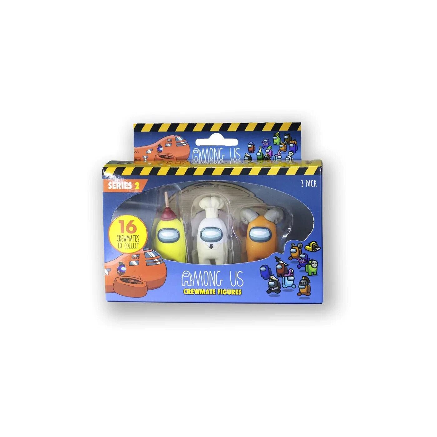 Among Us Crewmate Figures S2 - 3 Pack - Toywell