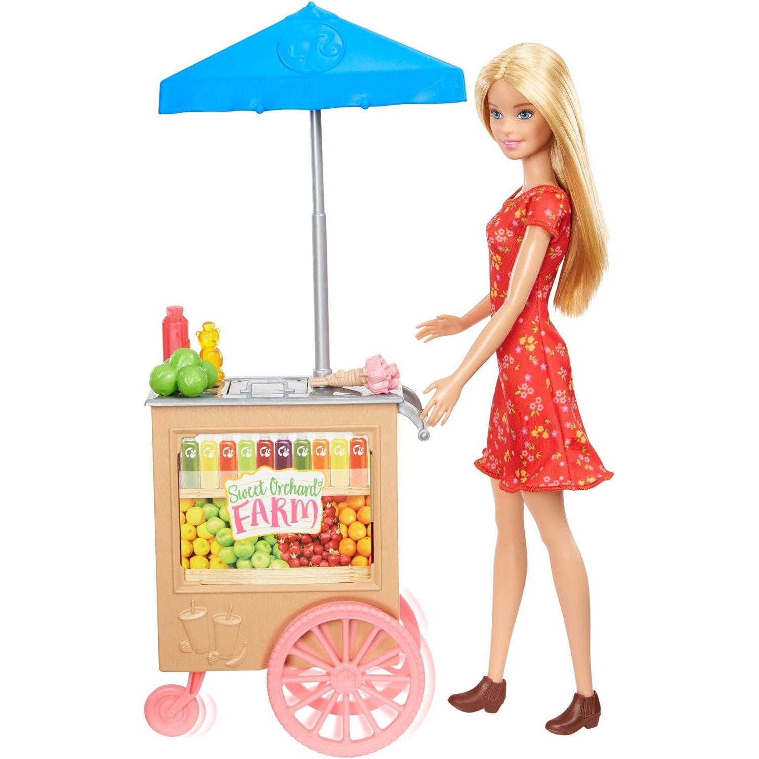 Barbie Sweet Orchard Farm Farmer's Market Doll and Playset - Toywell
