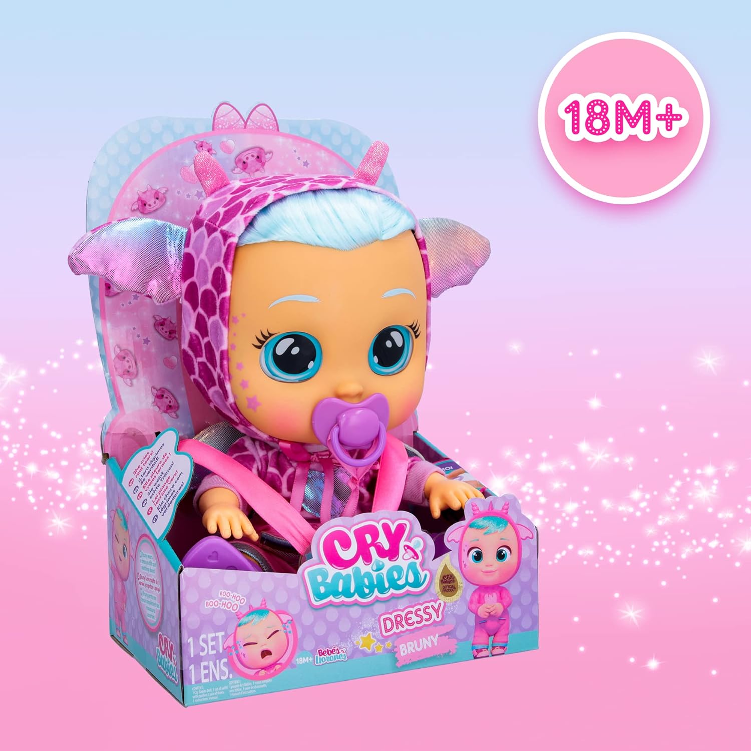 Cry Babies Magic Tears Fantasy Bruny The Dragon - Toywell