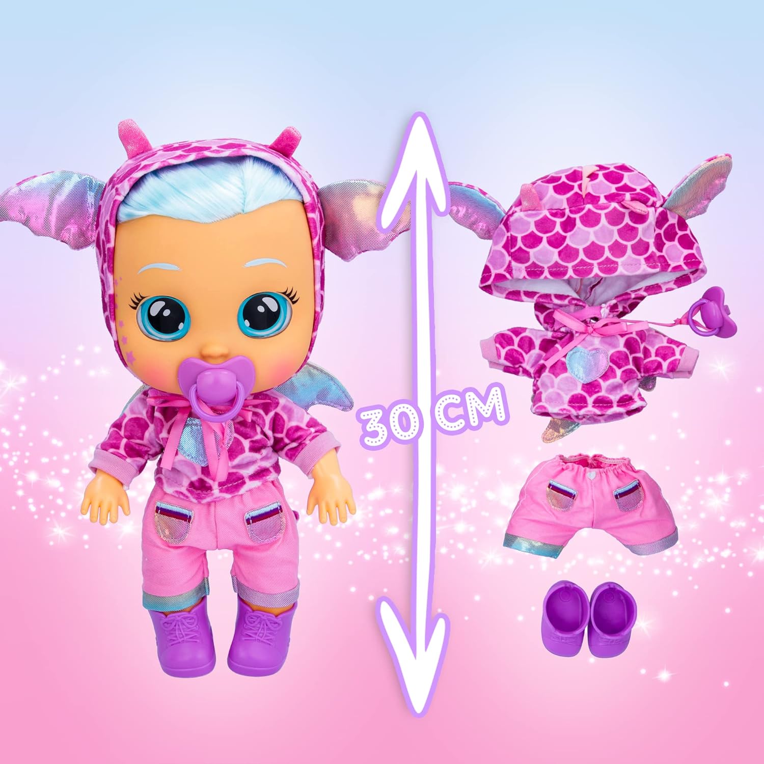 Cry Babies Magic Tears Fantasy Bruny The Dragon - Toywell