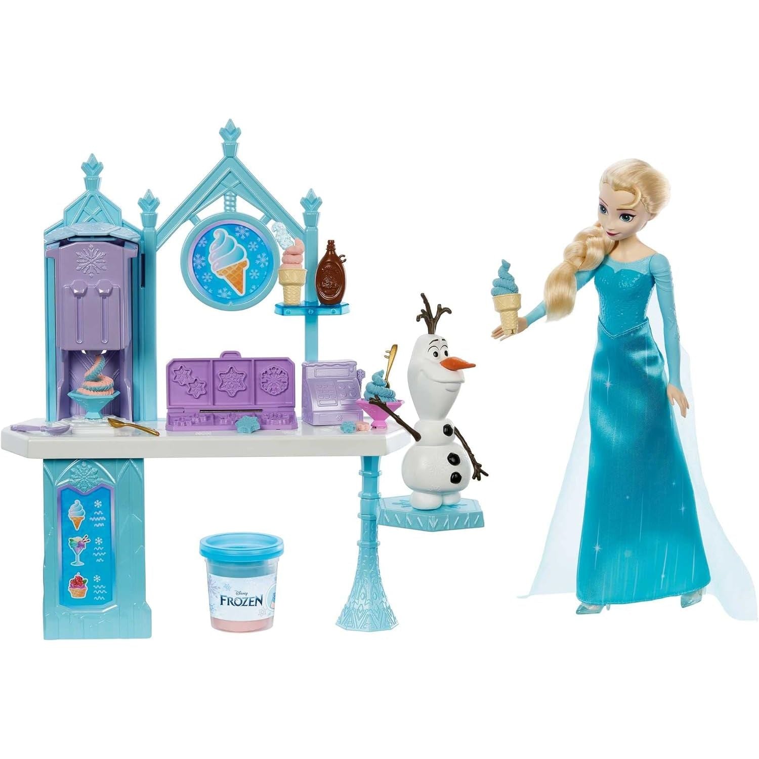 Disney Frozen Elsa & Olaf's Frozen Treats Dolls and Playset - Toywell