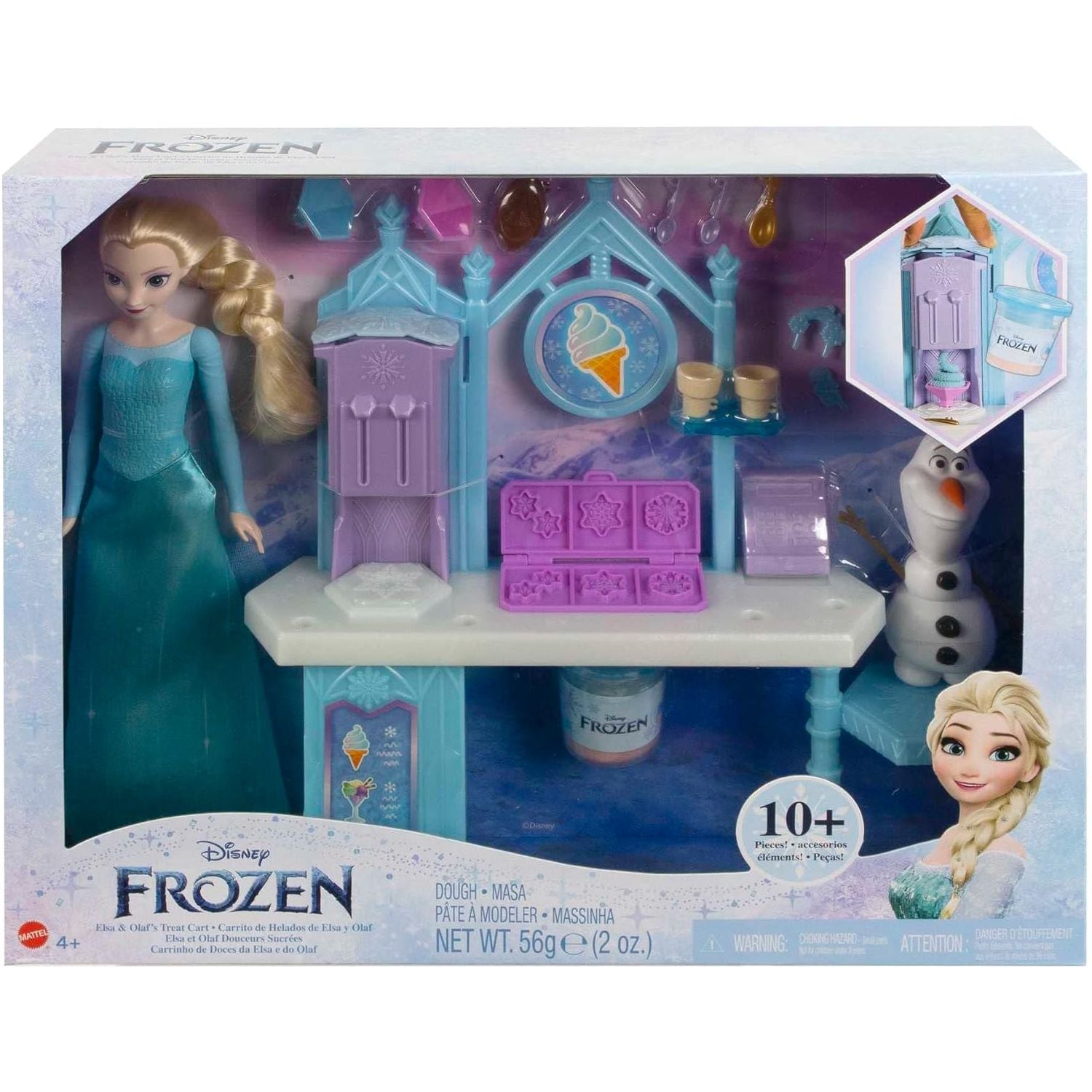 Disney Frozen Elsa & Olaf's Frozen Treats Dolls and Playset - Toywell