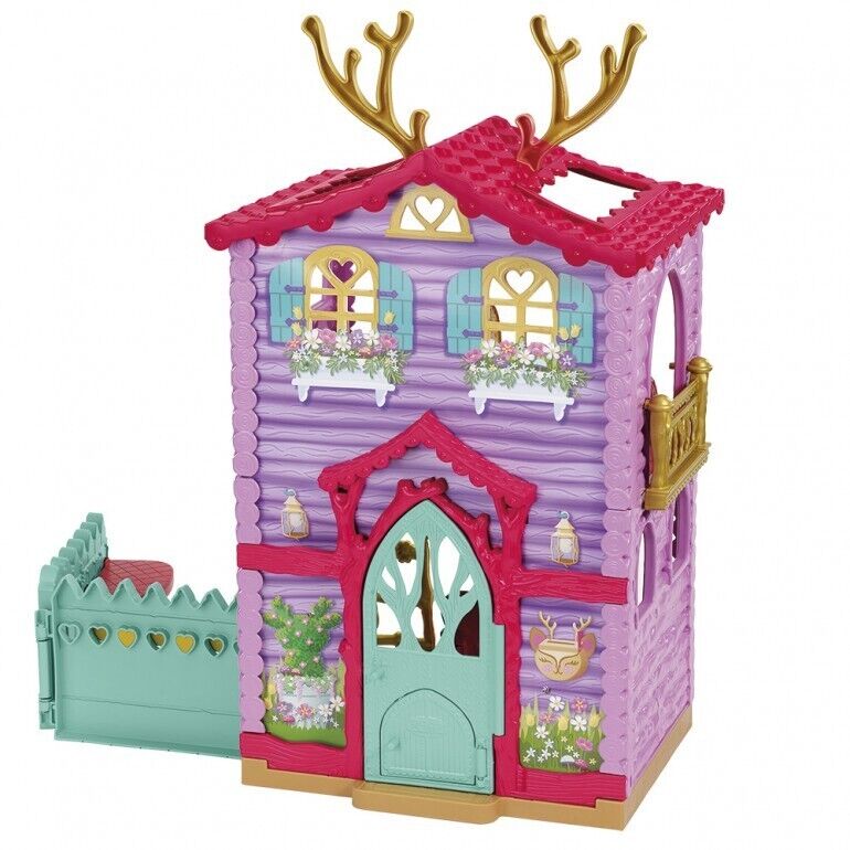 Enchantimals Danessa Deer Doll with Deer House - Toywell
