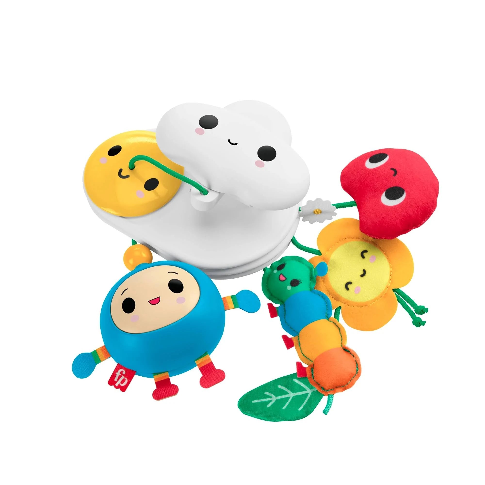 Fisher Price Happy World Fun Stroller Toy - Toywell