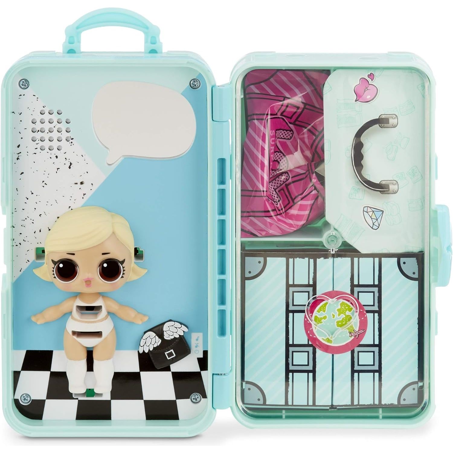L.O.L Surprise Style Suitcase As If Baby Doll Playset Toywell