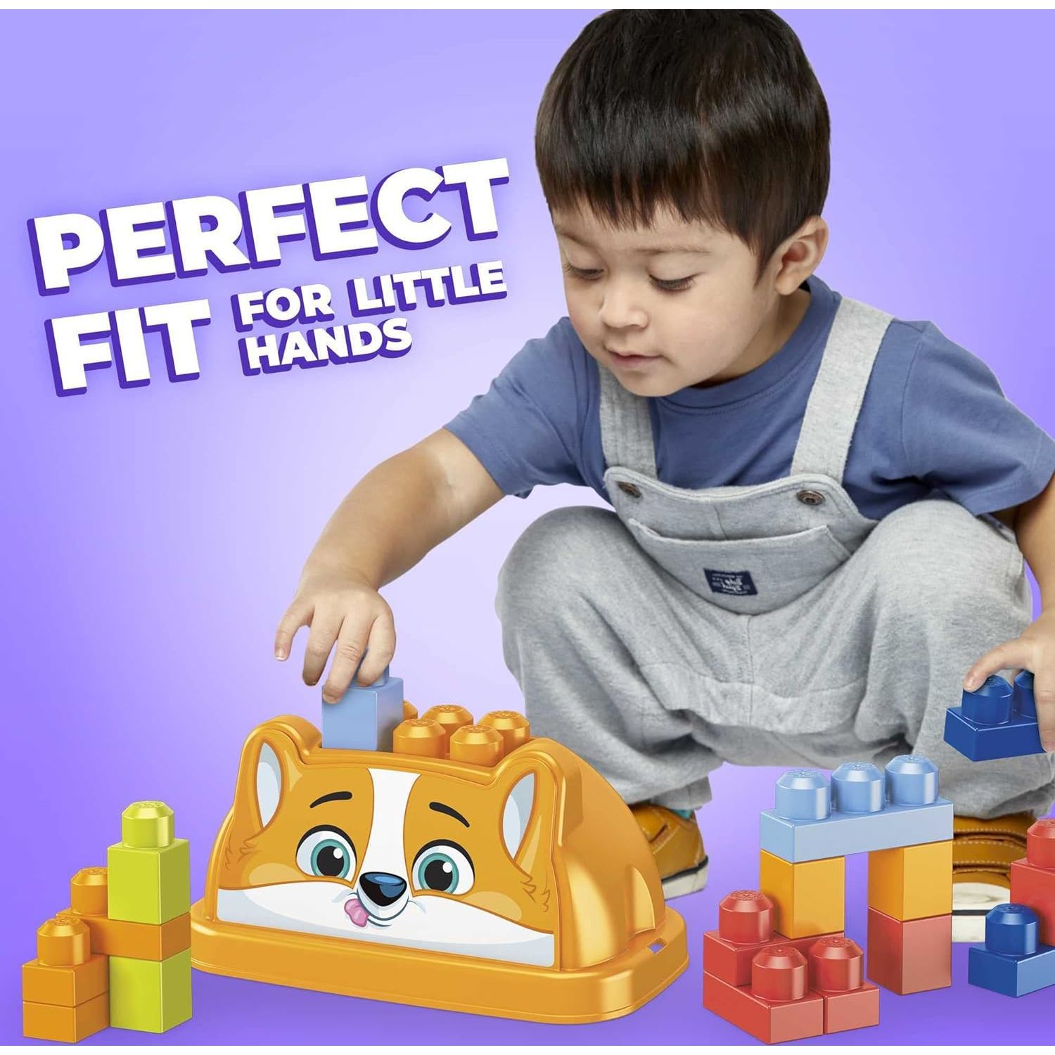 Mega Bloks First Builders Cool Corgi - Toywell