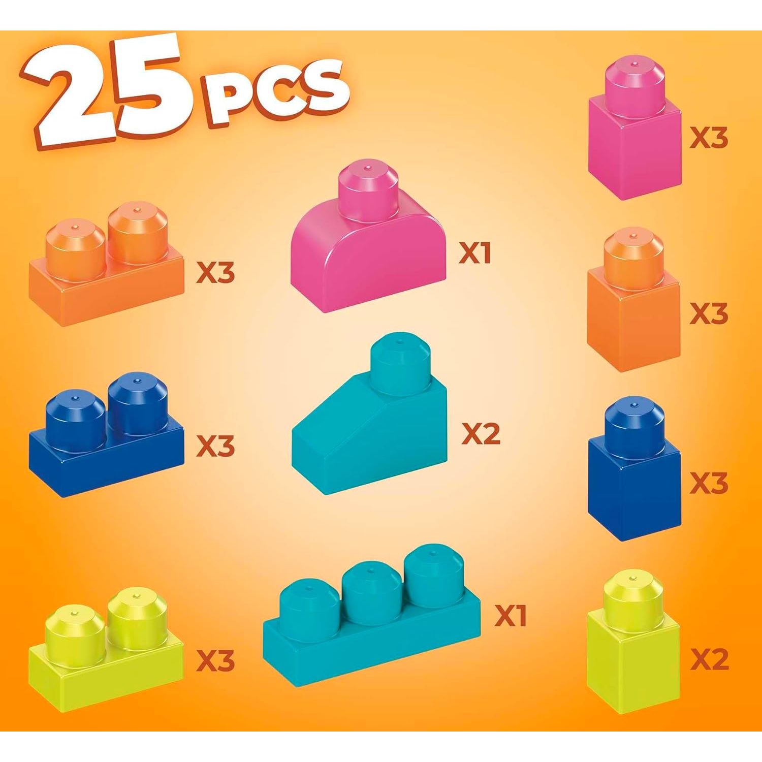 Mega Bloks First Builders Happy Lama - Toywell