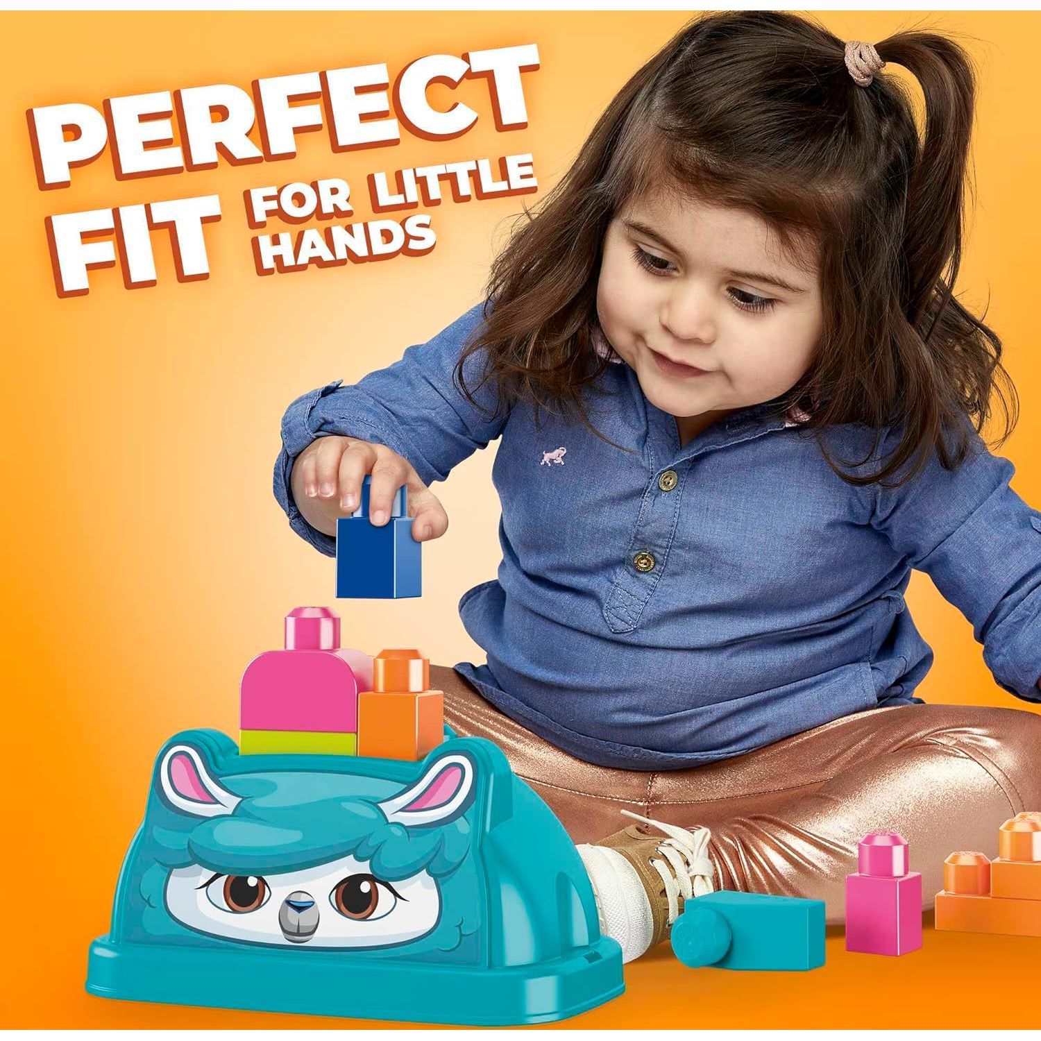 Mega Bloks First Builders Happy Lama - Toywell