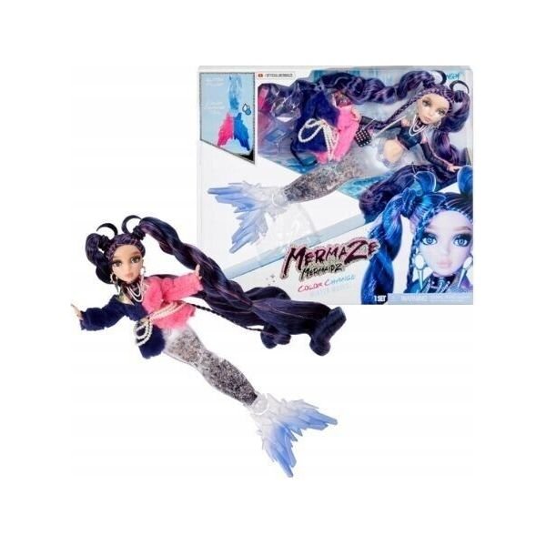 Mermaze Mermaidz Colour Change Winter Waves Nera Fashion Doll - Toywell