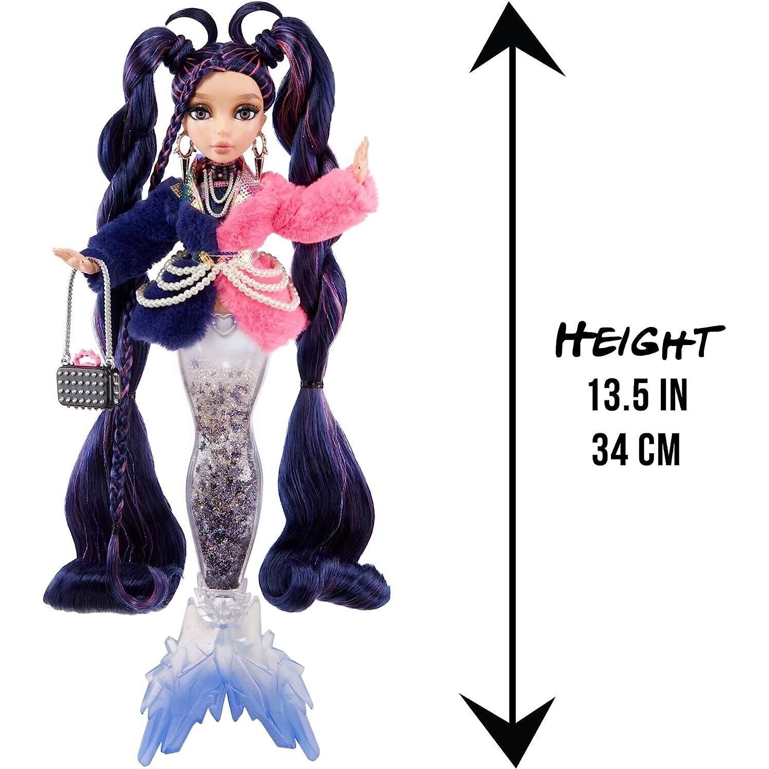 Mermaze Mermaidz Colour Change Winter Waves Nera Fashion Doll - Toywell