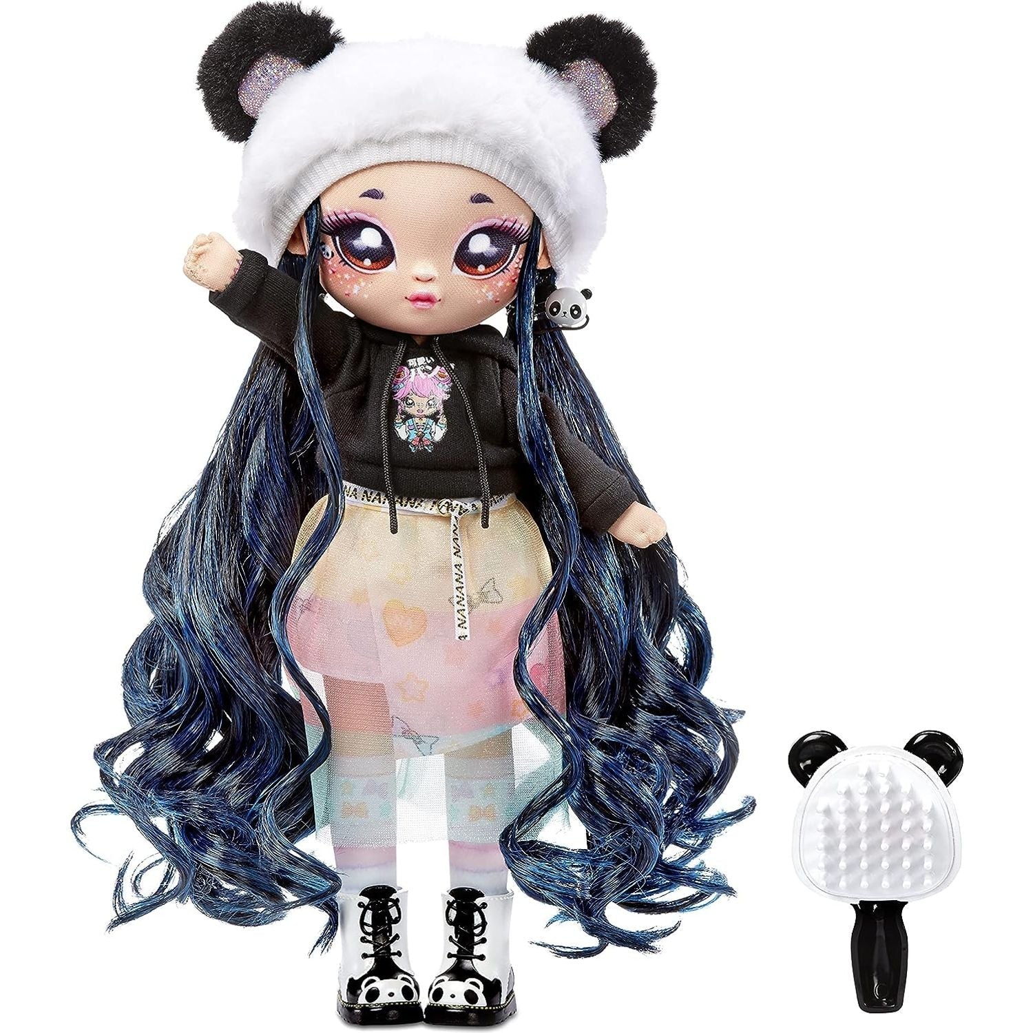 Na Na Na Surprise Family, Soft Panda Family, Doll Set of 3 with 2 Fashion Dolls - Toywell