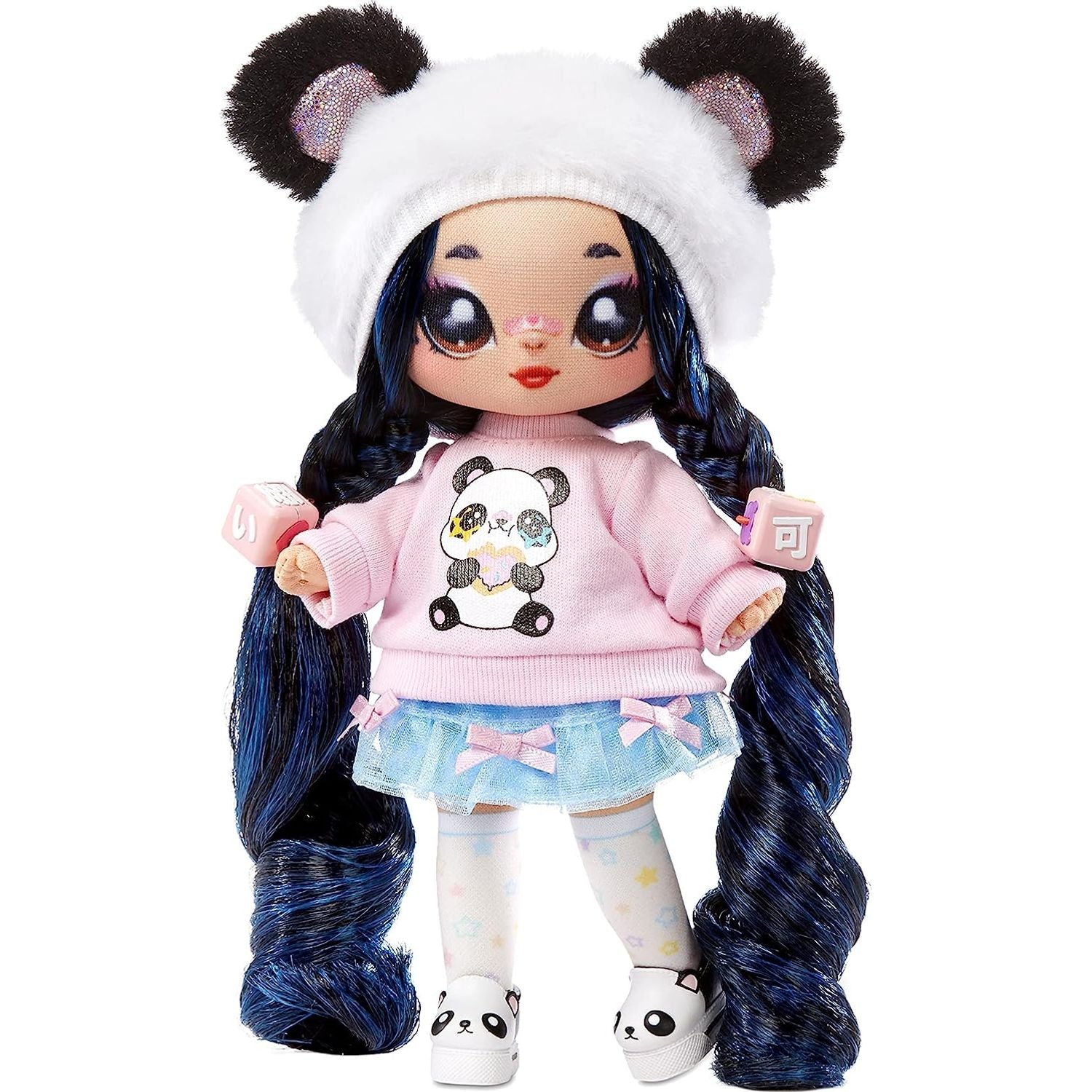 Na Na Na Surprise Family, Soft Panda Family, Doll Set of 3 with 2 Fashion Dolls - Toywell