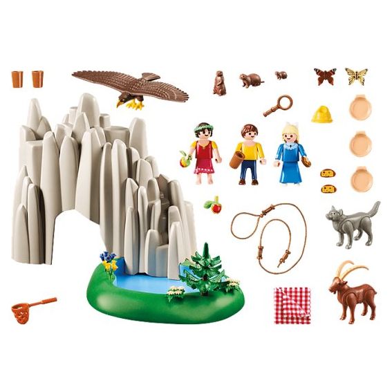 Playmobil 70254 Heidi Crystal Lake 74PC Playset - Toywell