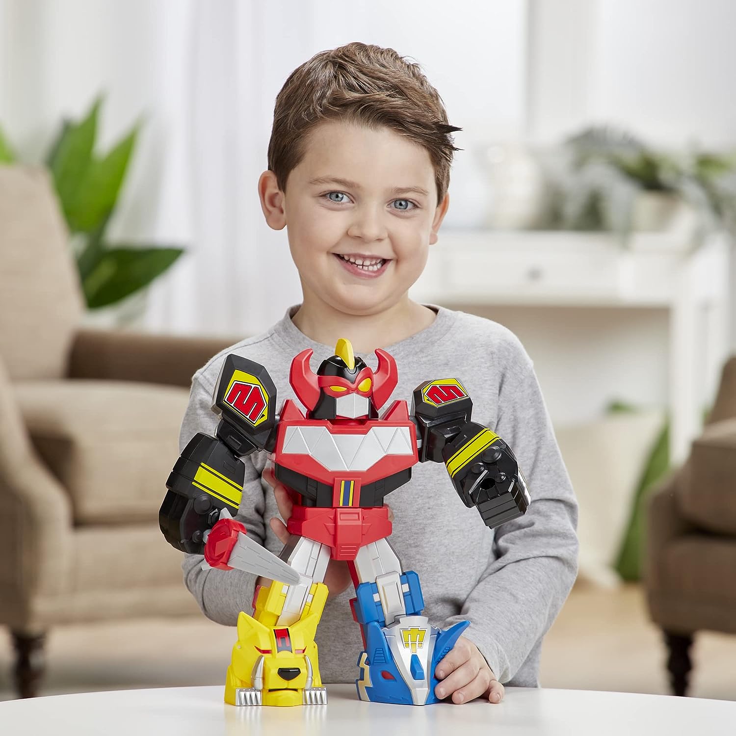 Power Rangers Playskool Heroes Mega Mighties Megazord Toywell