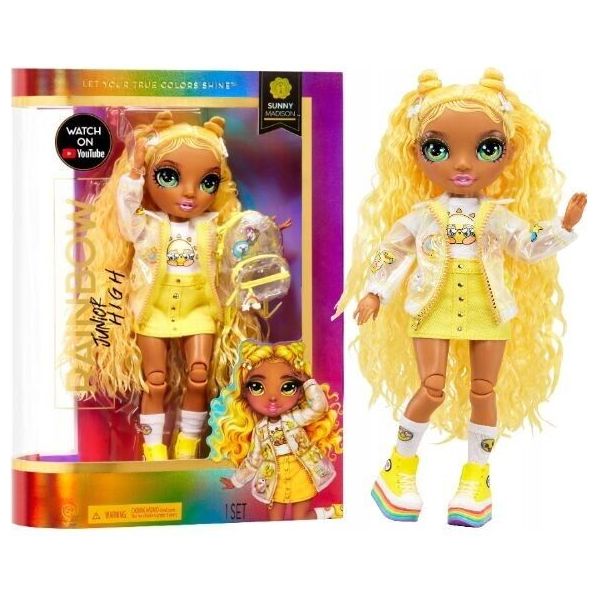 Rainbow High Junior Sunny Madison Fashion Doll Toywell