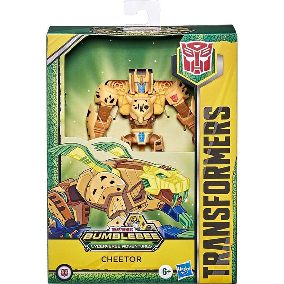 Transformers Bumblebee Cyberverse Adventures Deluxe Cheetor Action Fig